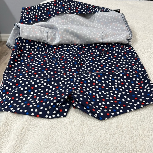 Coral Bay skort,Navy blue w/dots, women’s size S, elastic waist,stretch fabric - Picture 7 of 7
